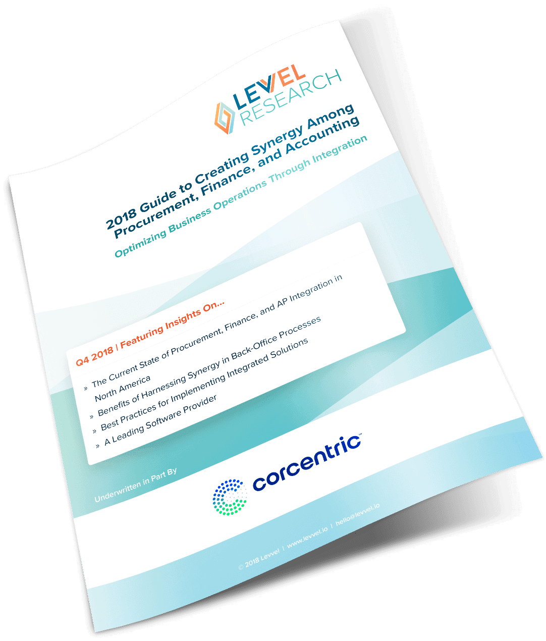 Level Research-2018 Guide to Creating Synergy Among Procurement, Finance, and Accounting
