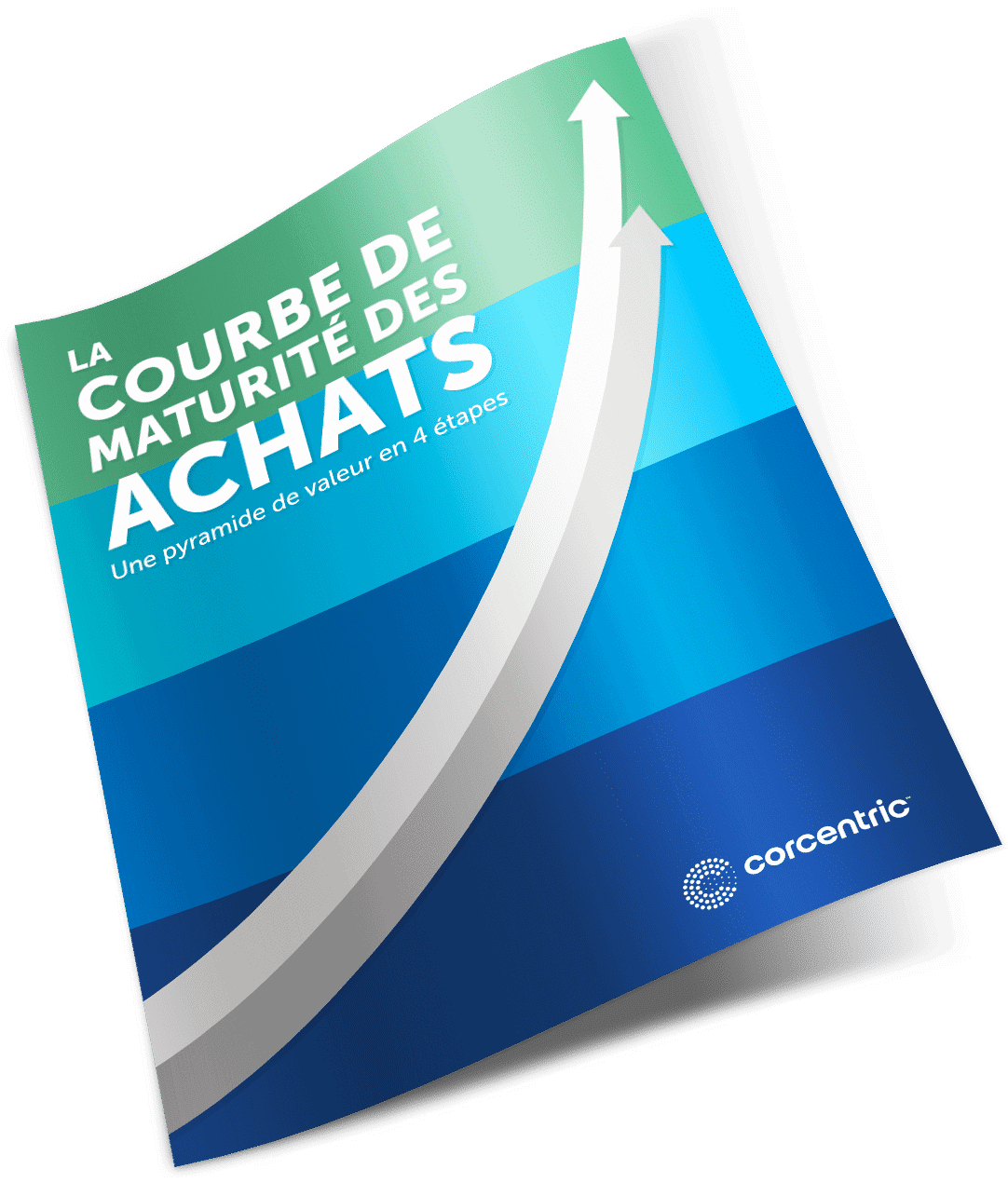 La courbe de maturité des Achats: une pyramide à 4 étages