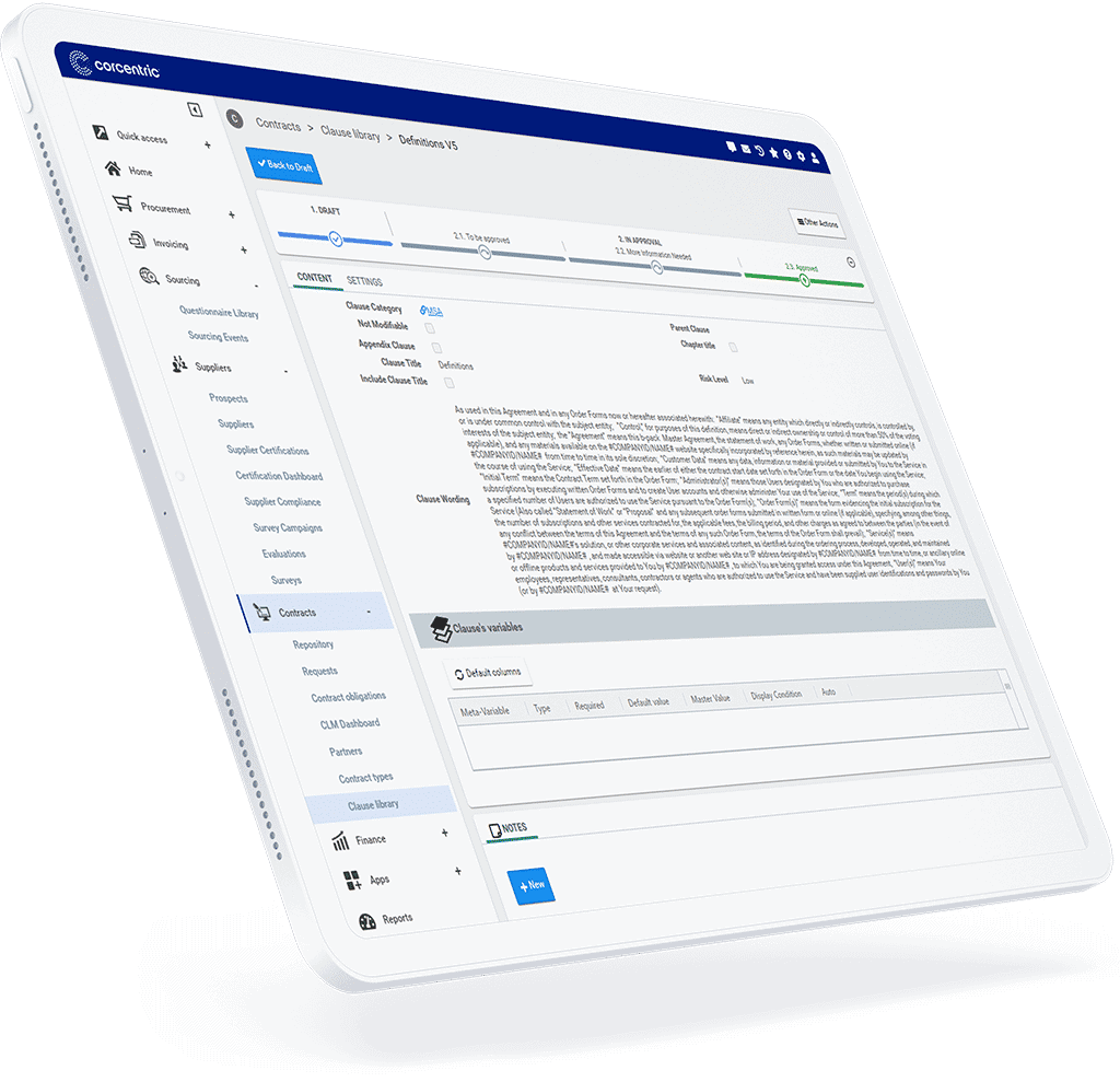 clm clause management