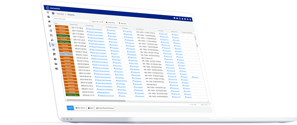 clm contract requests