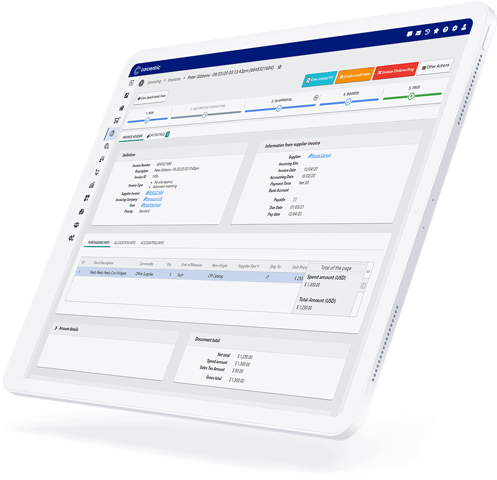 invoice management payments