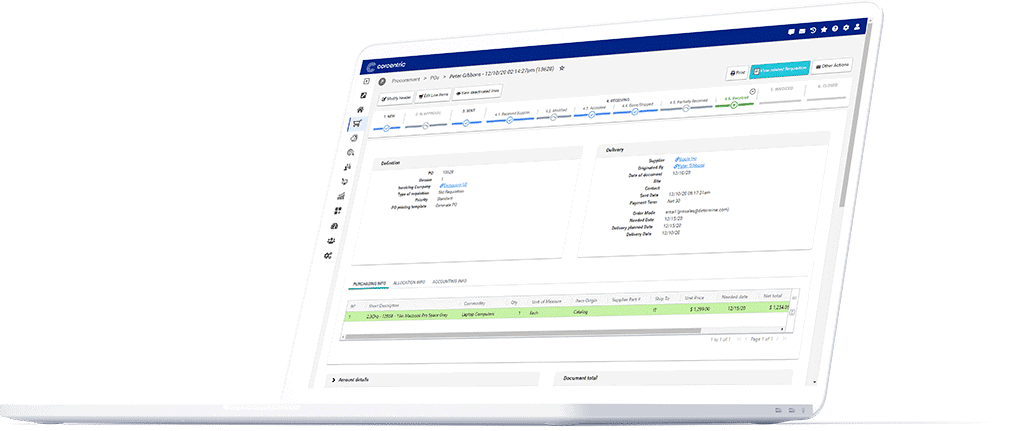 procurement receiving