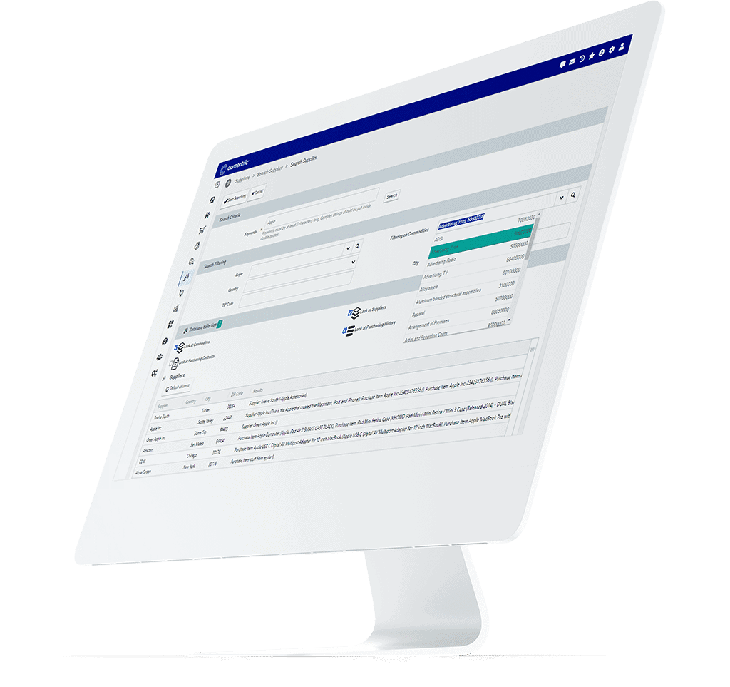 Gestion des informations Fournisseurs