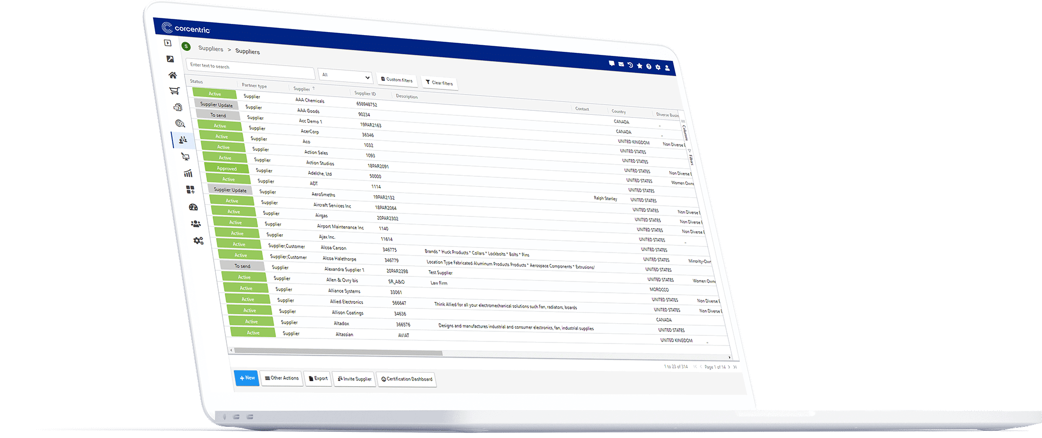 supplier-management-sim-supplier-repository-laptop-screenshot-left