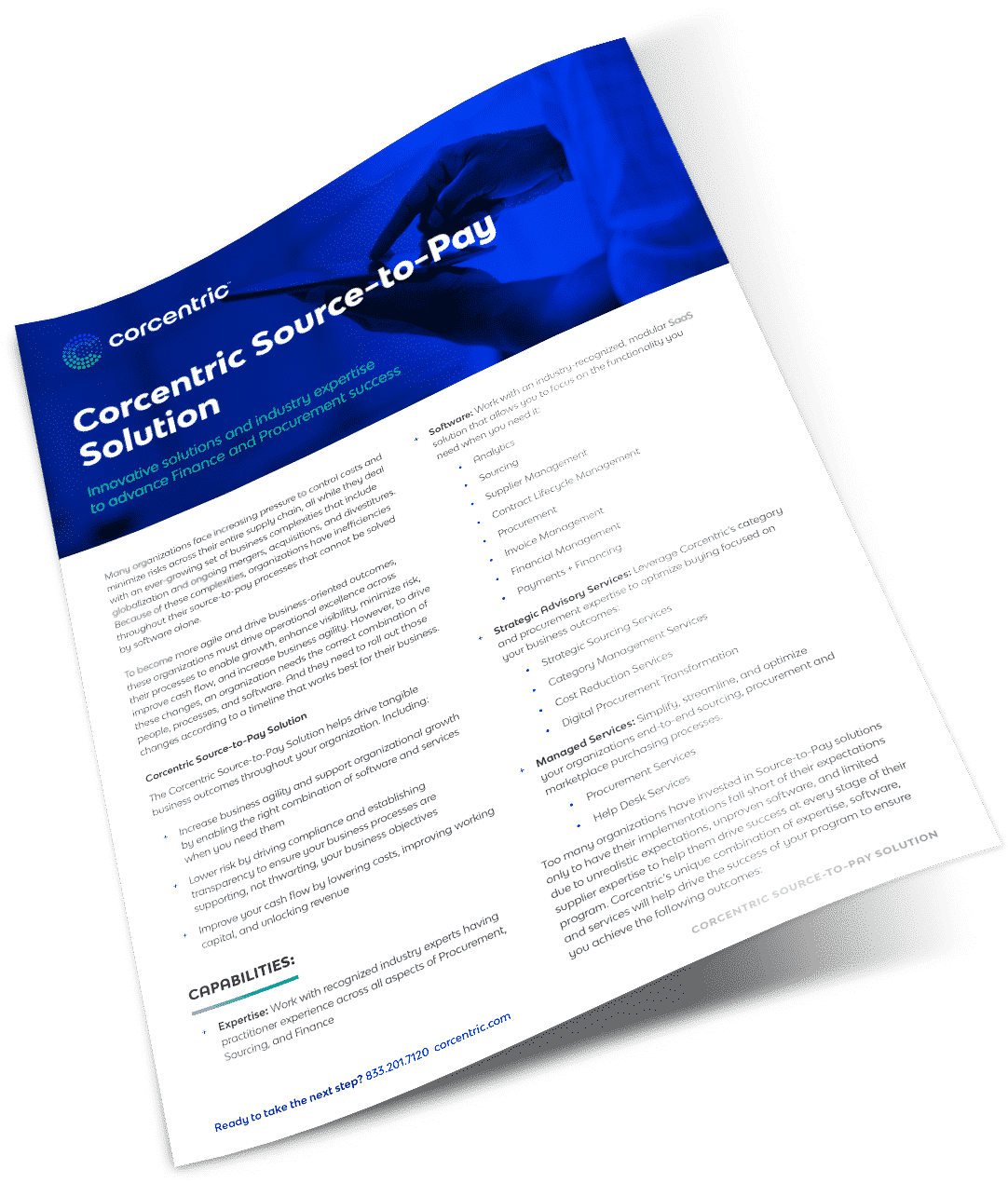 Corcentric SourcetoPay Platform Corcentric