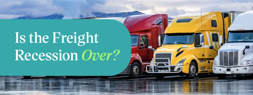 Is the freight recession over? Not everywhere, and not for every fleet